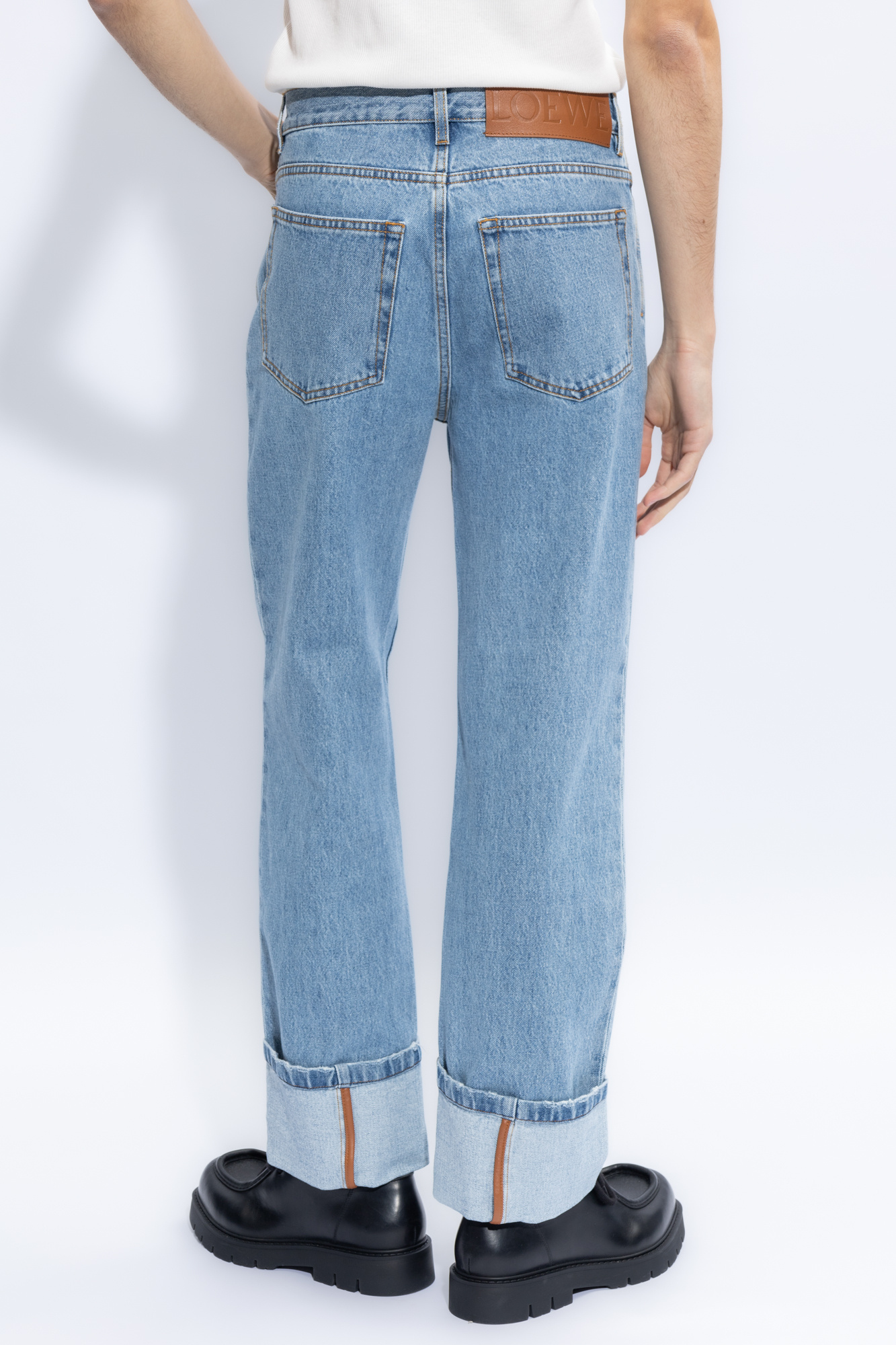 Loewe jeans discount with logo